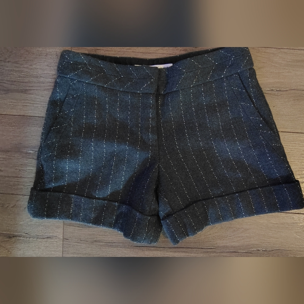 Trina Turk Women's Black Pinstripe Shorts